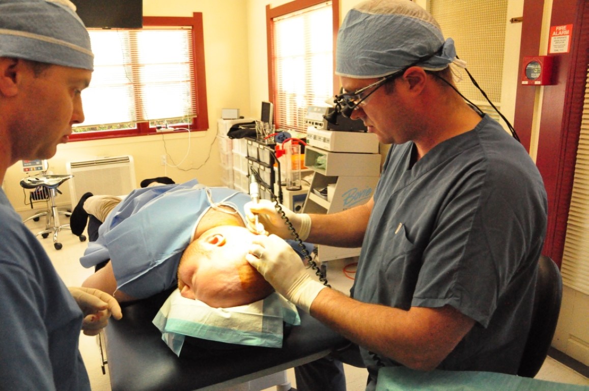 Hair transplant procedure